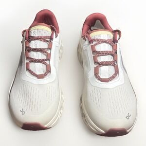 On Cloudmonster In Ivory/Ruby Women's Size 6.5 Brand New